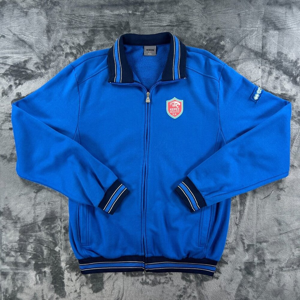 Errea Sweatshirt Men XL Turkish Basketball Team Player Issued Kepez Belediyespor